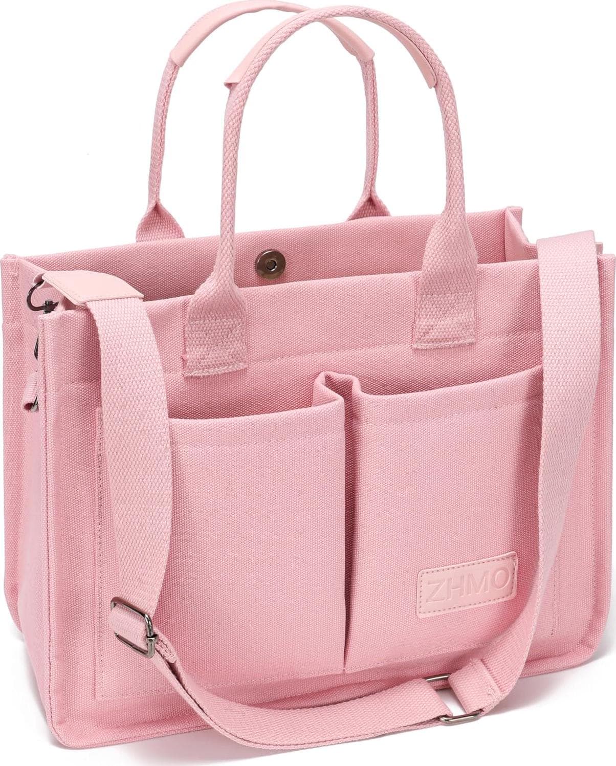 Large Canvas Tote Bag for Women,Womens Laptop Work Book Bags Crossbody Purse Handbag Shoulder Travel Messenger Gym Totes
