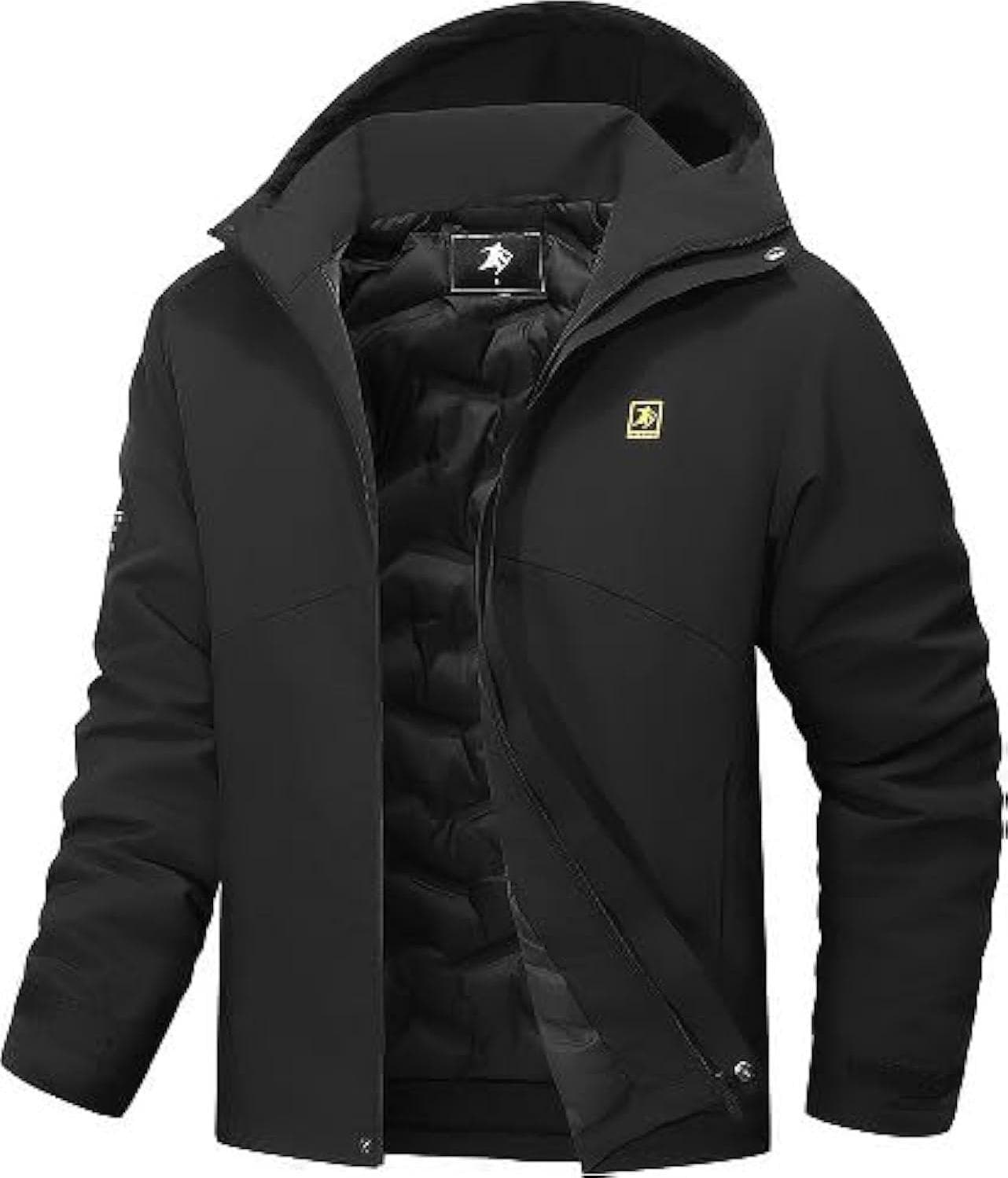 Men’s Warm Winter Coats Waterproof Ski Jacket Windproof Snow Coat Mountain Windbreaker Hooded Raincoat